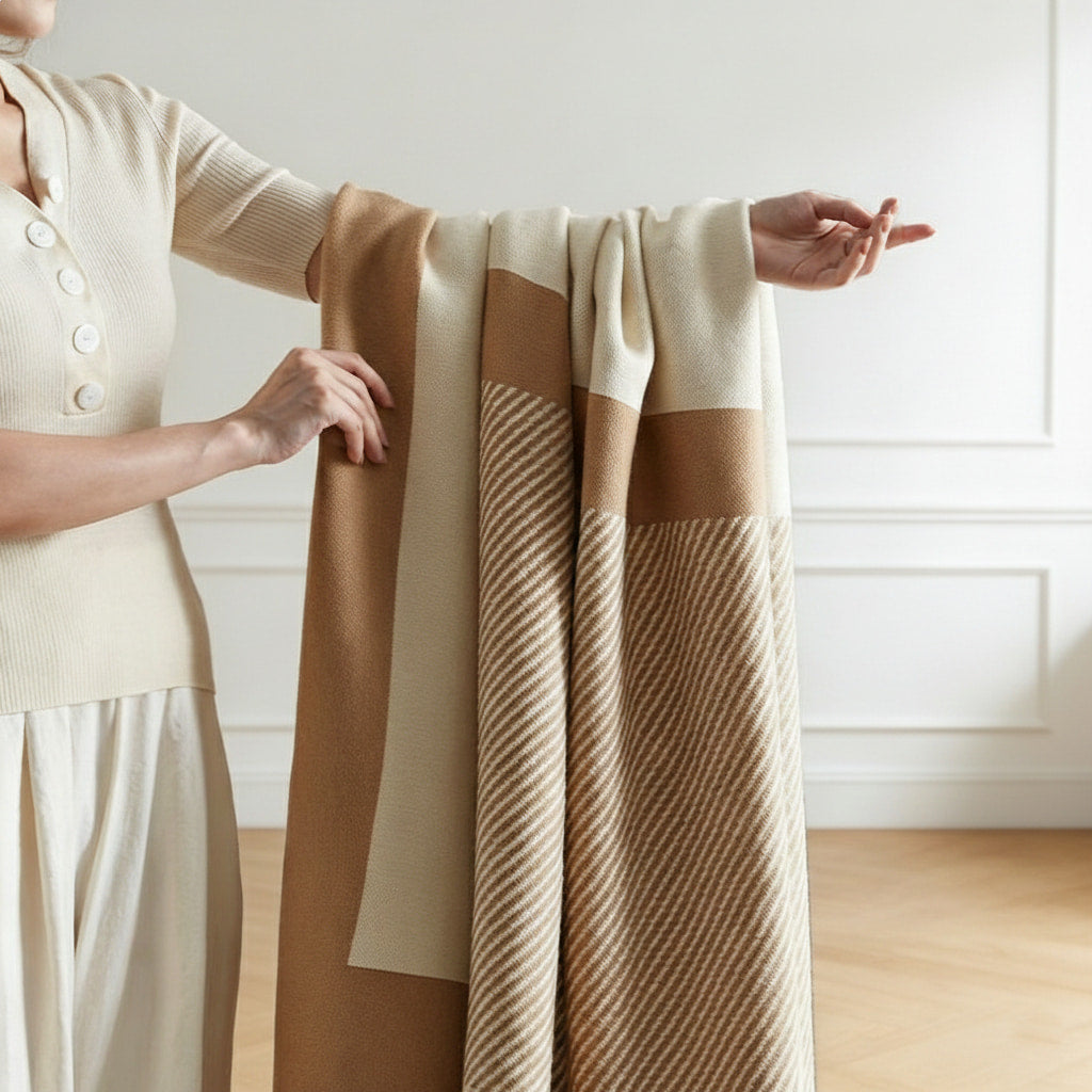 French Light Luxury Art Throw